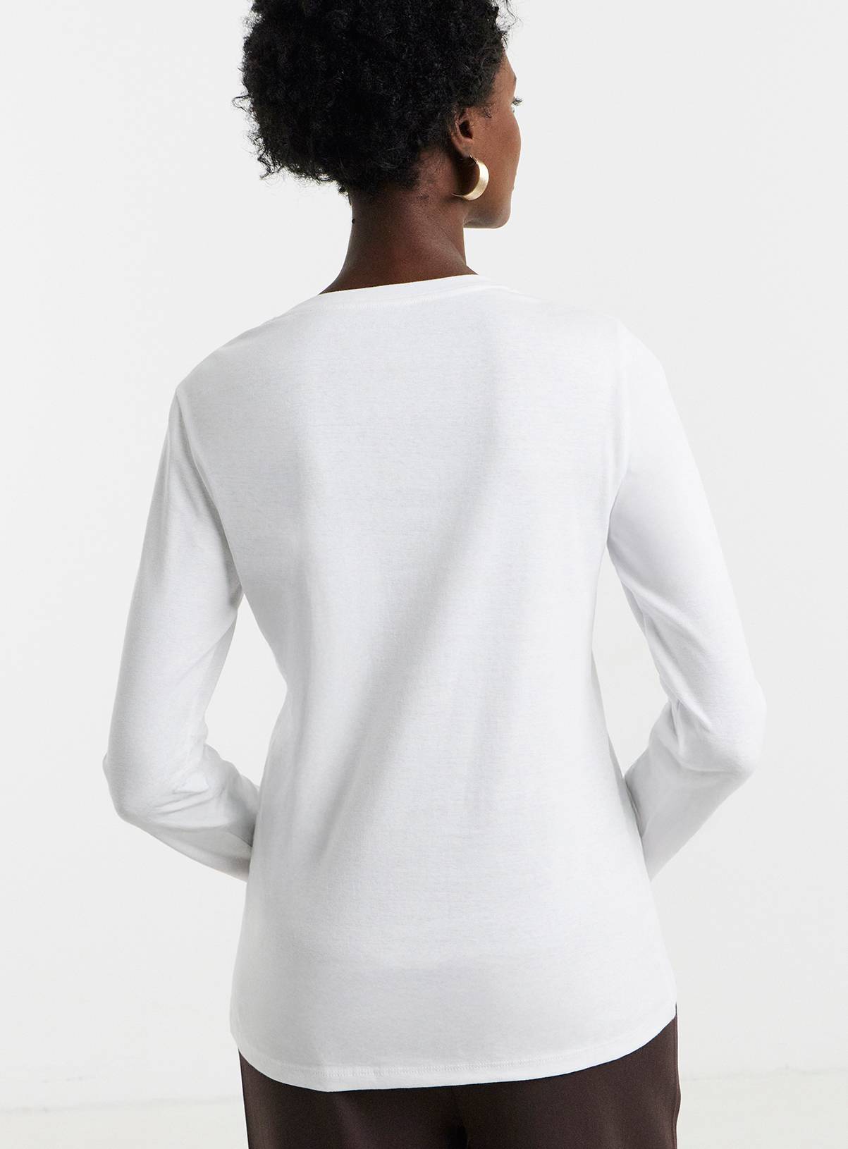 JD WILLIAMS 3 Pack Long Sleeve Crew Neck 14 - Image 2